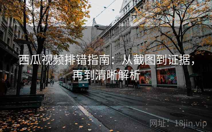 西瓜视频排错指南：从截图到证据，再到清晰解析